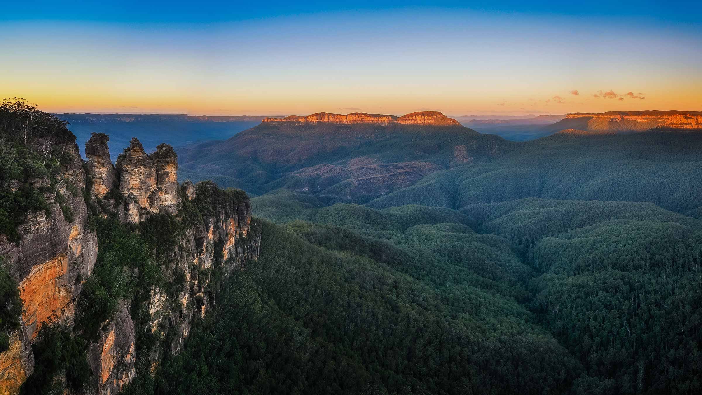 View of Blue Mountains, NSW